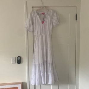 Betsy Johnson white dress